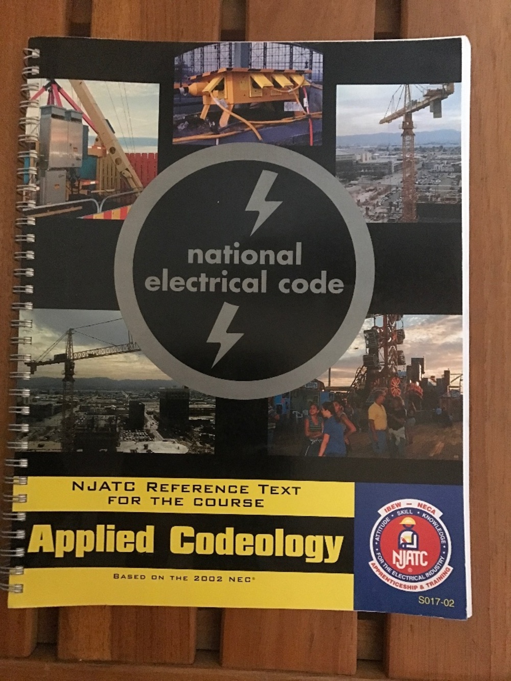 NJATC REFERENCE TEXT FOR THE COURSE APPLIED CODEOLOGY 2002 S017-02